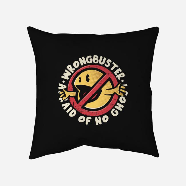 Wrongbuster-None-Removable Cover w Insert-Throw Pillow-turborat14