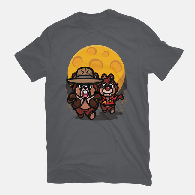 Raiders Of The Lost Cheese-Womens-Fitted-Tee-jrberger