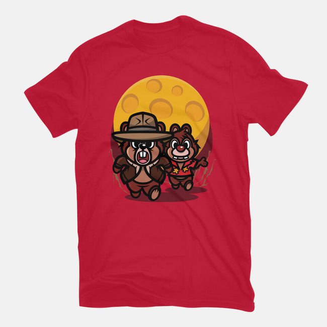 Raiders Of The Lost Cheese-Womens-Fitted-Tee-jrberger