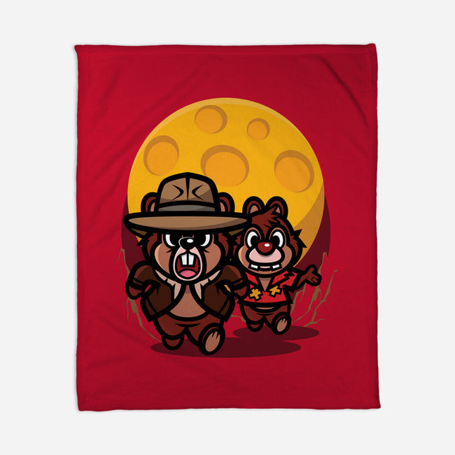 Raiders Of The Lost Cheese-None-Fleece-Blanket-jrberger