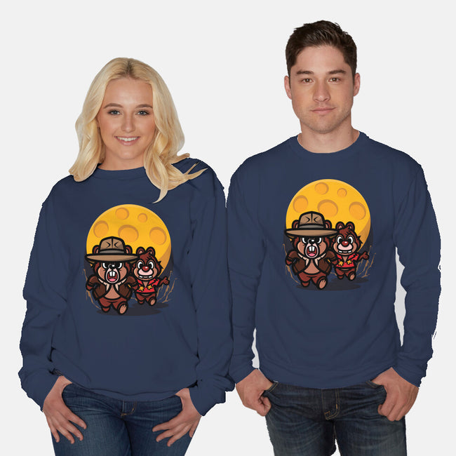 Raiders Of The Lost Cheese-Unisex-Crew Neck-Sweatshirt-jrberger