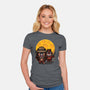 Raiders Of The Lost Cheese-Womens-Fitted-Tee-jrberger