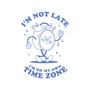 I'm On My Own Time Zone-Womens-V-Neck-Tee-brunopires