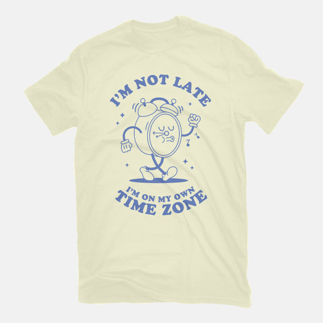 I'm On My Own Time Zone-Mens-Premium-Tee-brunopires