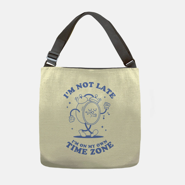 I'm On My Own Time Zone-None-Adjustable Tote-Bag-brunopires