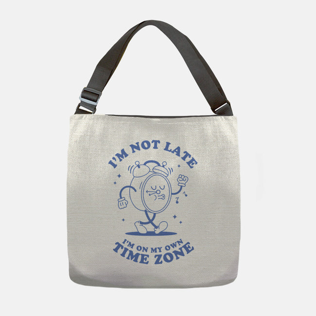 I'm On My Own Time Zone-None-Adjustable Tote-Bag-brunopires