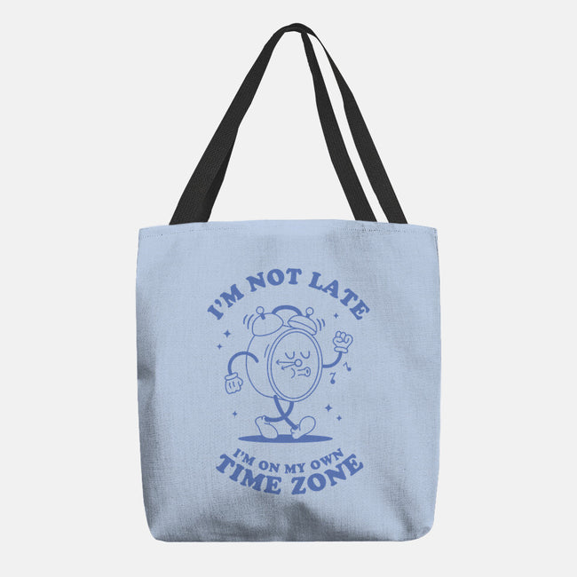 I'm On My Own Time Zone-None-Basic Tote-Bag-brunopires
