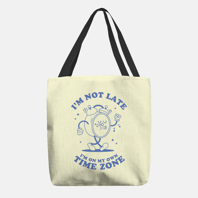 I'm On My Own Time Zone-None-Basic Tote-Bag-brunopires
