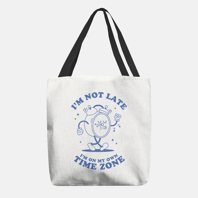 I'm On My Own Time Zone-None-Basic Tote-Bag-brunopires