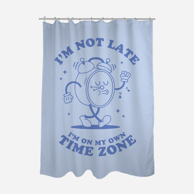 I'm On My Own Time Zone-None-Polyester-Shower Curtain-brunopires