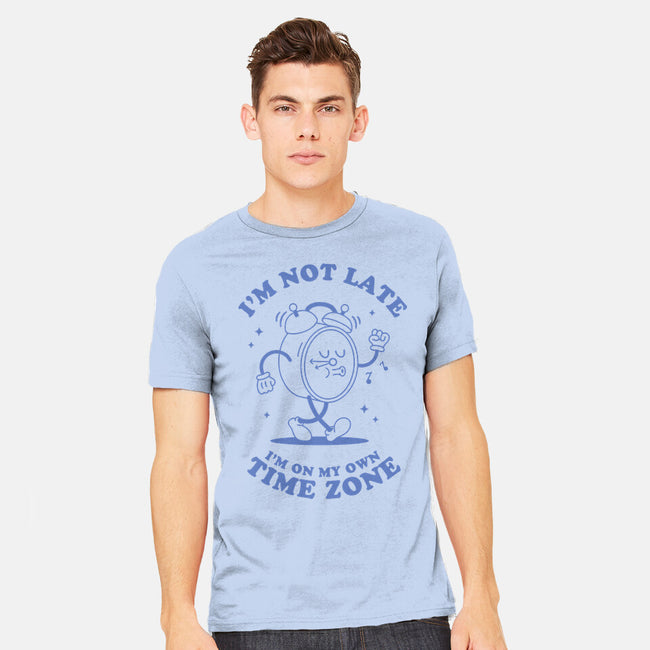 I'm On My Own Time Zone-Mens-Heavyweight-Tee-brunopires