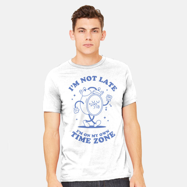 I'm On My Own Time Zone-Mens-Heavyweight-Tee-brunopires