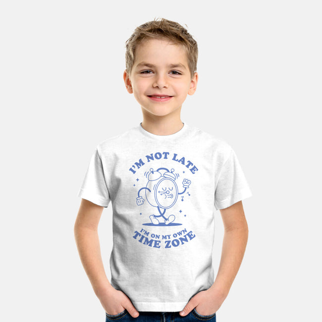 I'm On My Own Time Zone-Youth-Basic-Tee-brunopires