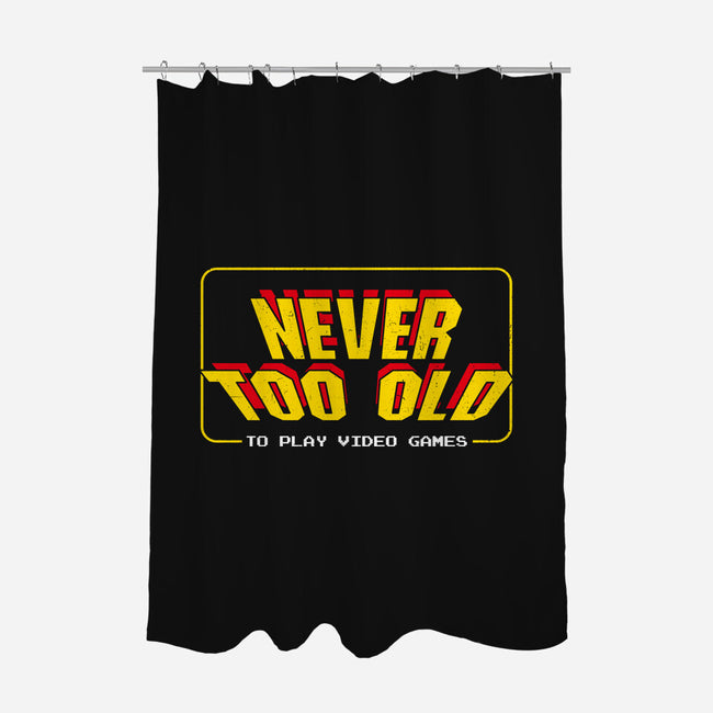 Retro Play3r-None-Polyester-Shower Curtain-Getsousa!