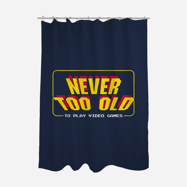 Retro Play3r-None-Polyester-Shower Curtain-Getsousa!