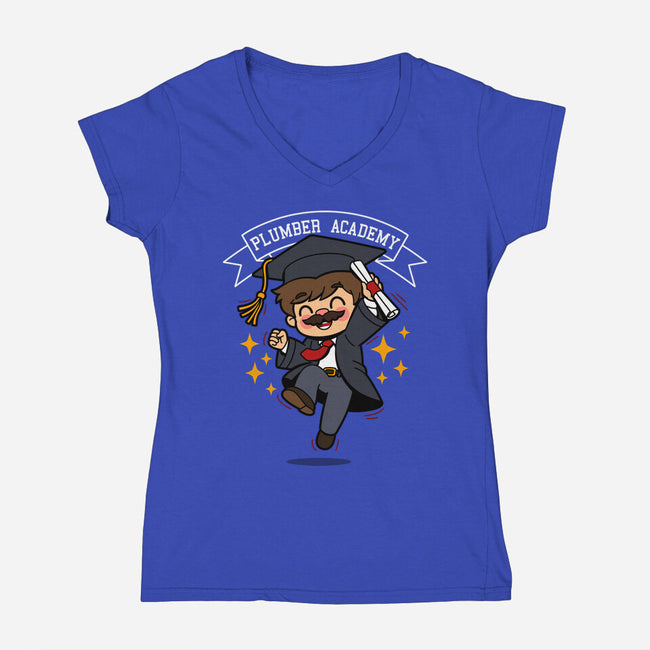 Before The Quest-Womens-V-Neck-Tee-Boggs Nicolas