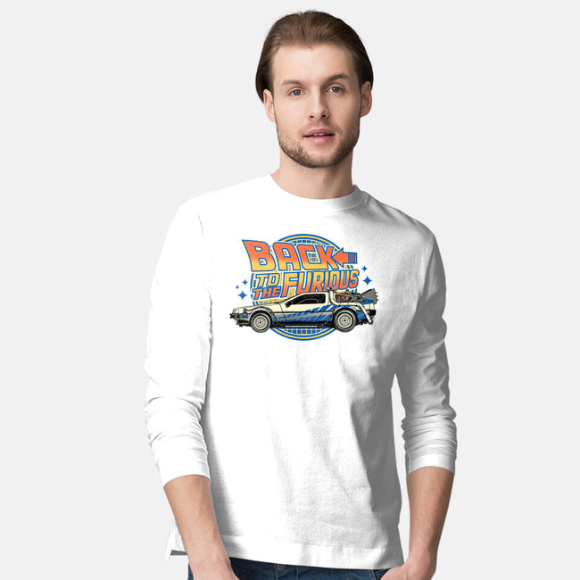 Back To Furious-Mens-Long Sleeved-Tee-Badbone Collections