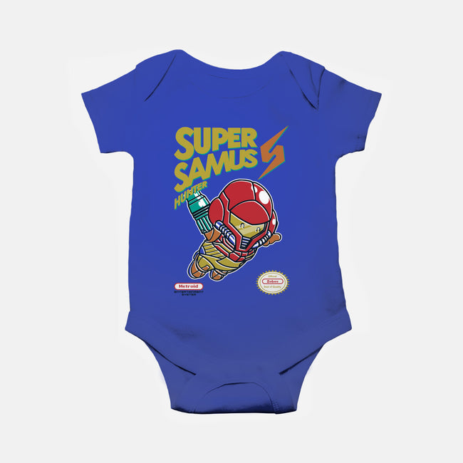 Super Samus Hunter-Baby-Basic-Onesie-Arinesart