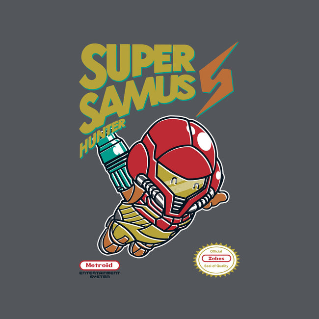 Super Samus Hunter-Mens-Basic-Tee-Arinesart