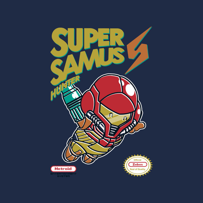 Super Samus Hunter-Womens-Fitted-Tee-Arinesart