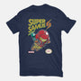 Super Samus Hunter-Womens-Fitted-Tee-Arinesart