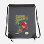 Super Samus Hunter-None-Drawstring-Bag-Arinesart