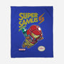 Super Samus Hunter-None-Fleece-Blanket-Arinesart