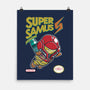 Super Samus Hunter-None-Matte-Poster-Arinesart