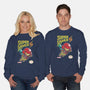 Super Samus Hunter-Unisex-Crew Neck-Sweatshirt-Arinesart