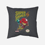 Super Samus Hunter-None-Removable Cover w Insert-Throw Pillow-Arinesart