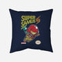 Super Samus Hunter-None-Removable Cover w Insert-Throw Pillow-Arinesart