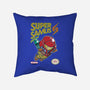 Super Samus Hunter-None-Removable Cover w Insert-Throw Pillow-Arinesart