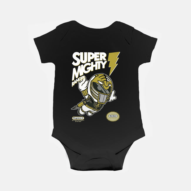 Super Mighty Warrior-Baby-Basic-Onesie-Arinesart