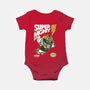Super Mighty Warrior-Baby-Basic-Onesie-Arinesart