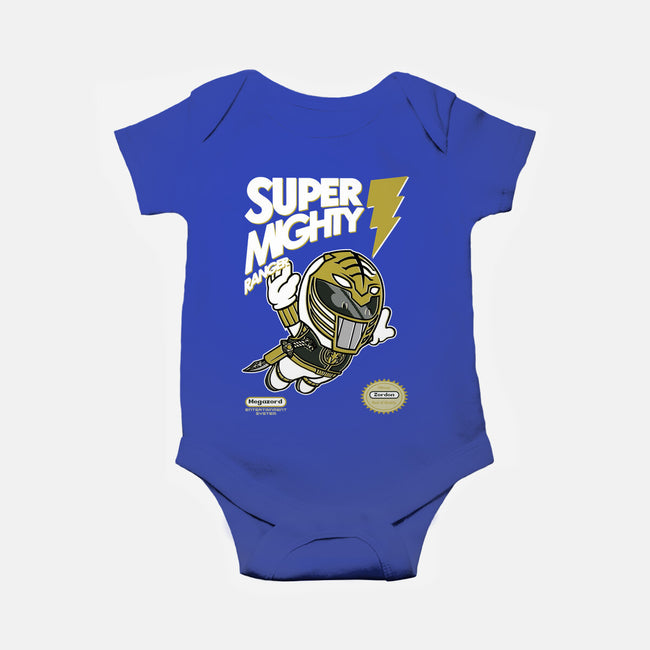 Super Mighty Warrior-Baby-Basic-Onesie-Arinesart