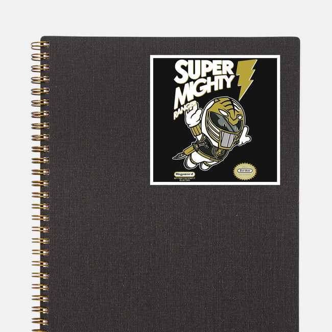 Super Mighty Warrior-None-Glossy-Sticker-Arinesart