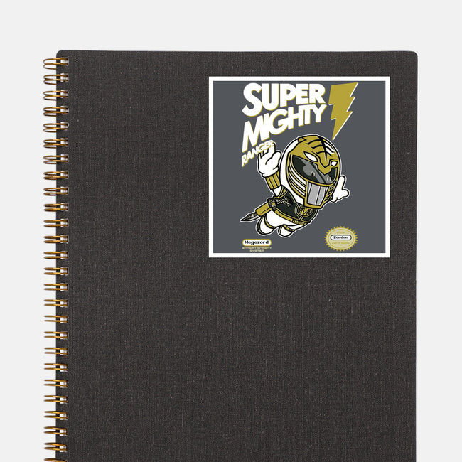 Super Mighty Warrior-None-Glossy-Sticker-Arinesart