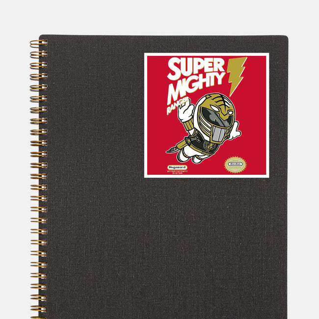 Super Mighty Warrior-None-Glossy-Sticker-Arinesart