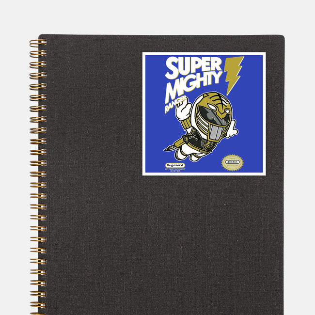 Super Mighty Warrior-None-Glossy-Sticker-Arinesart