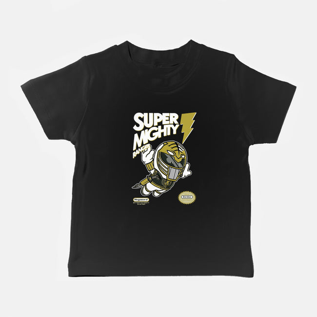 Super Mighty Warrior-Baby-Basic-Tee-Arinesart