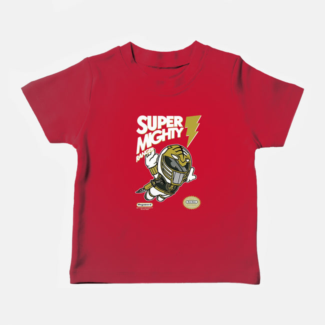 Super Mighty Warrior-Baby-Basic-Tee-Arinesart