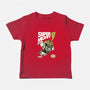 Super Mighty Warrior-Baby-Basic-Tee-Arinesart