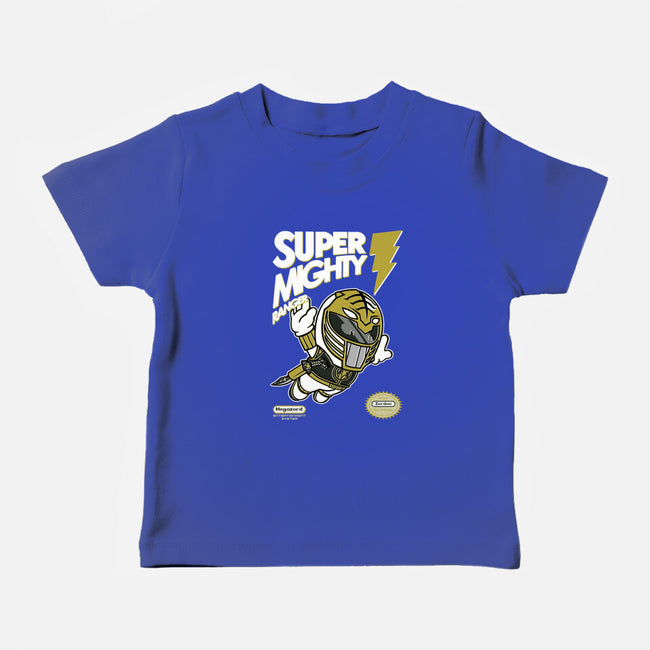 Super Mighty Warrior-Baby-Basic-Tee-Arinesart