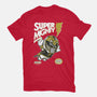 Super Mighty Warrior-Womens-Fitted-Tee-Arinesart