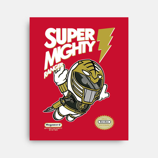 Super Mighty Warrior-None-Stretched-Canvas-Arinesart