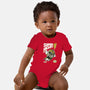 Super Mighty Warrior-Baby-Basic-Onesie-Arinesart