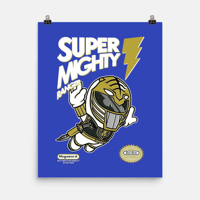 Super Mighty Warrior-None-Matte-Poster-Arinesart