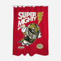 Super Mighty Warrior-None-Polyester-Shower Curtain-Arinesart