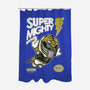 Super Mighty Warrior-None-Polyester-Shower Curtain-Arinesart