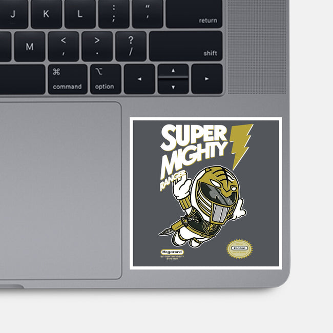 Super Mighty Warrior-None-Glossy-Sticker-Arinesart